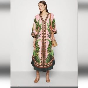 FARM Rio Amazonia Forest Maxi Dress size M